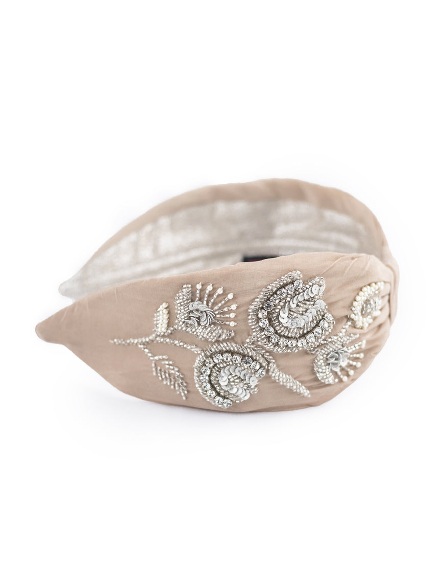 Silver Meadow Headband