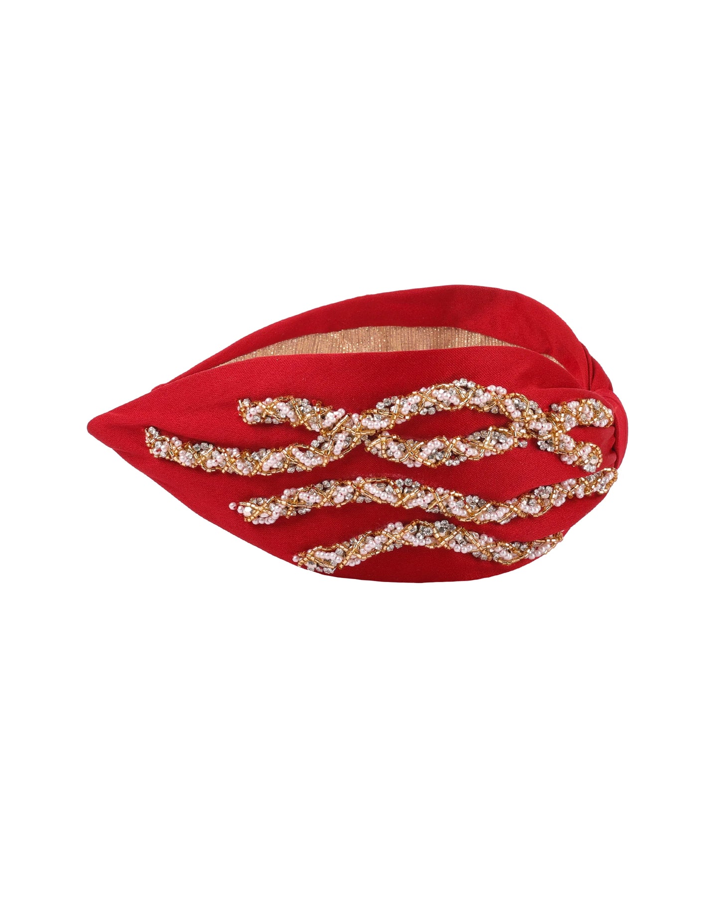 Golden Snakes Headband