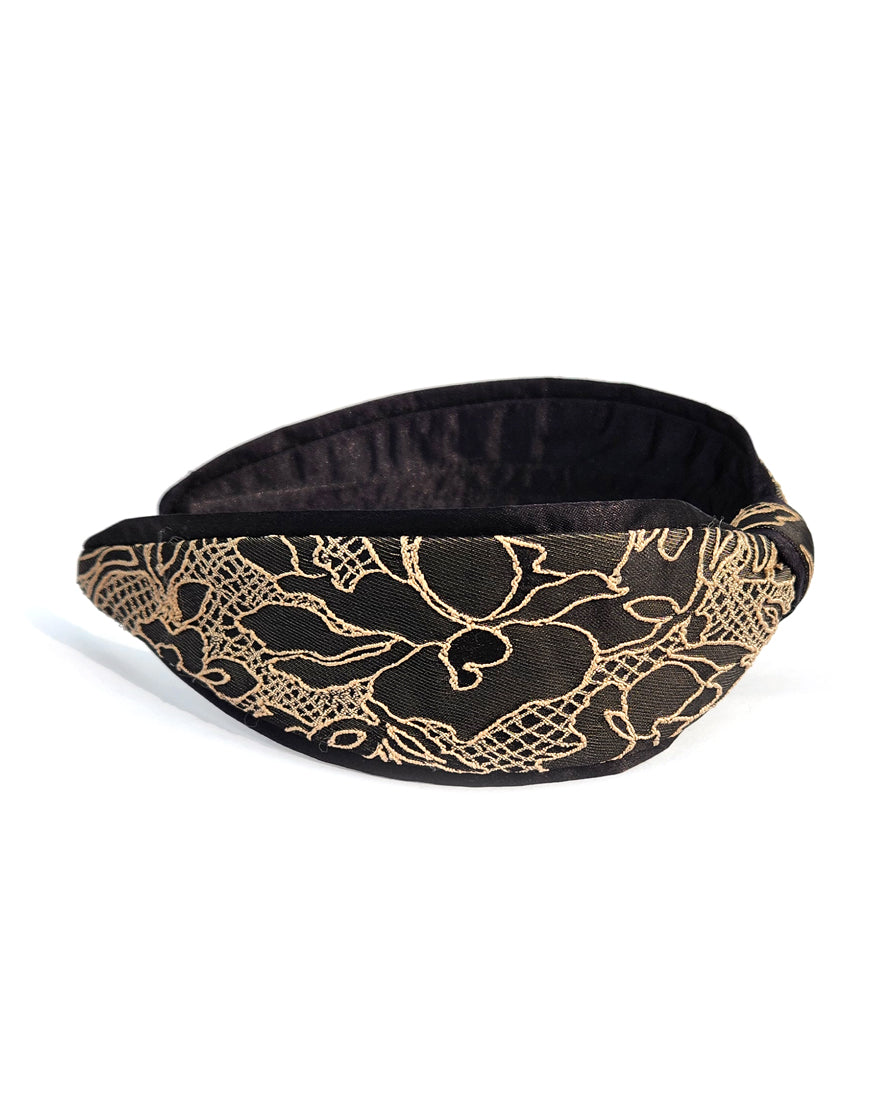 Golden Lace Headband