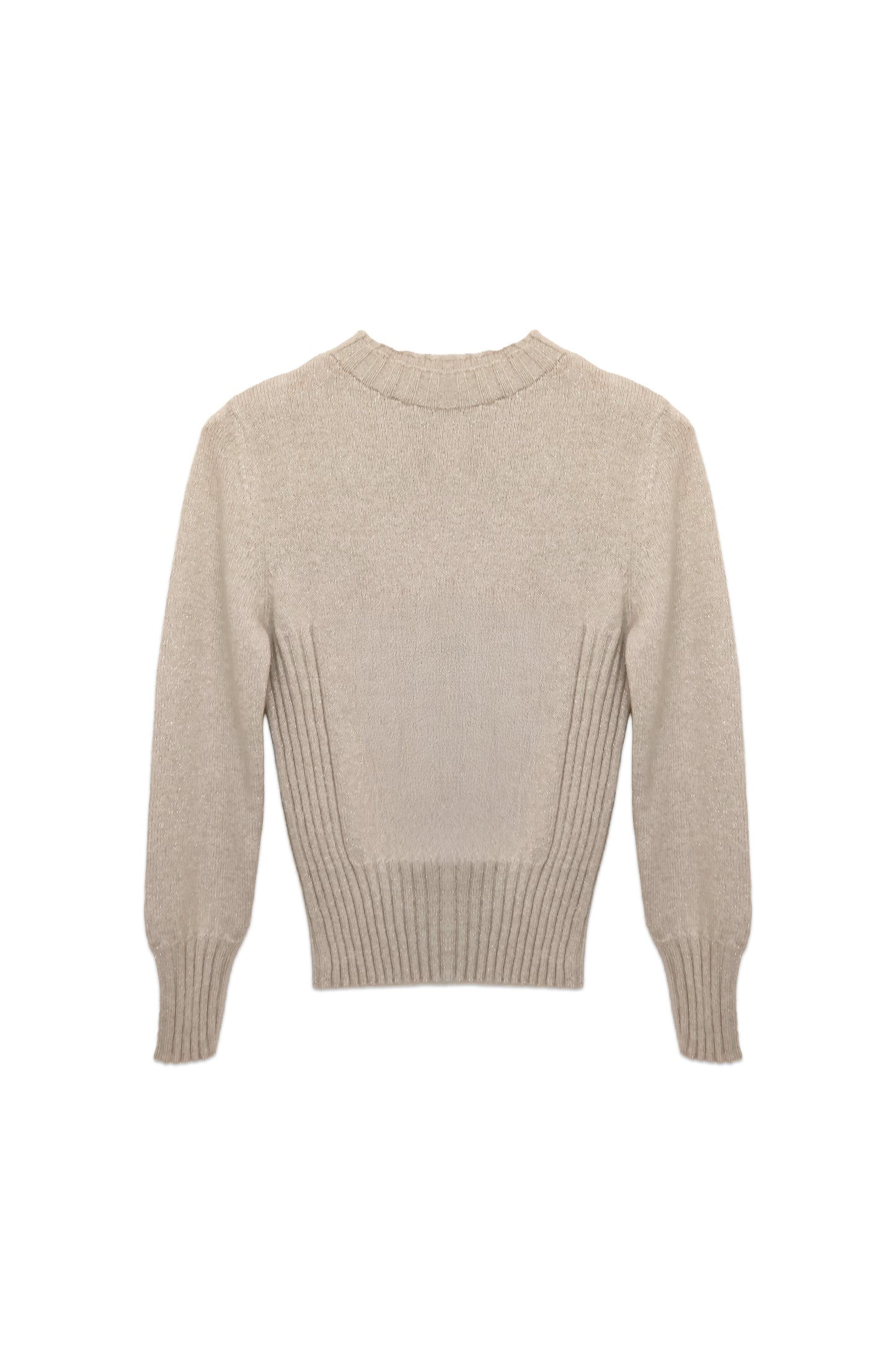 Merino Ribbed Knit Sweater