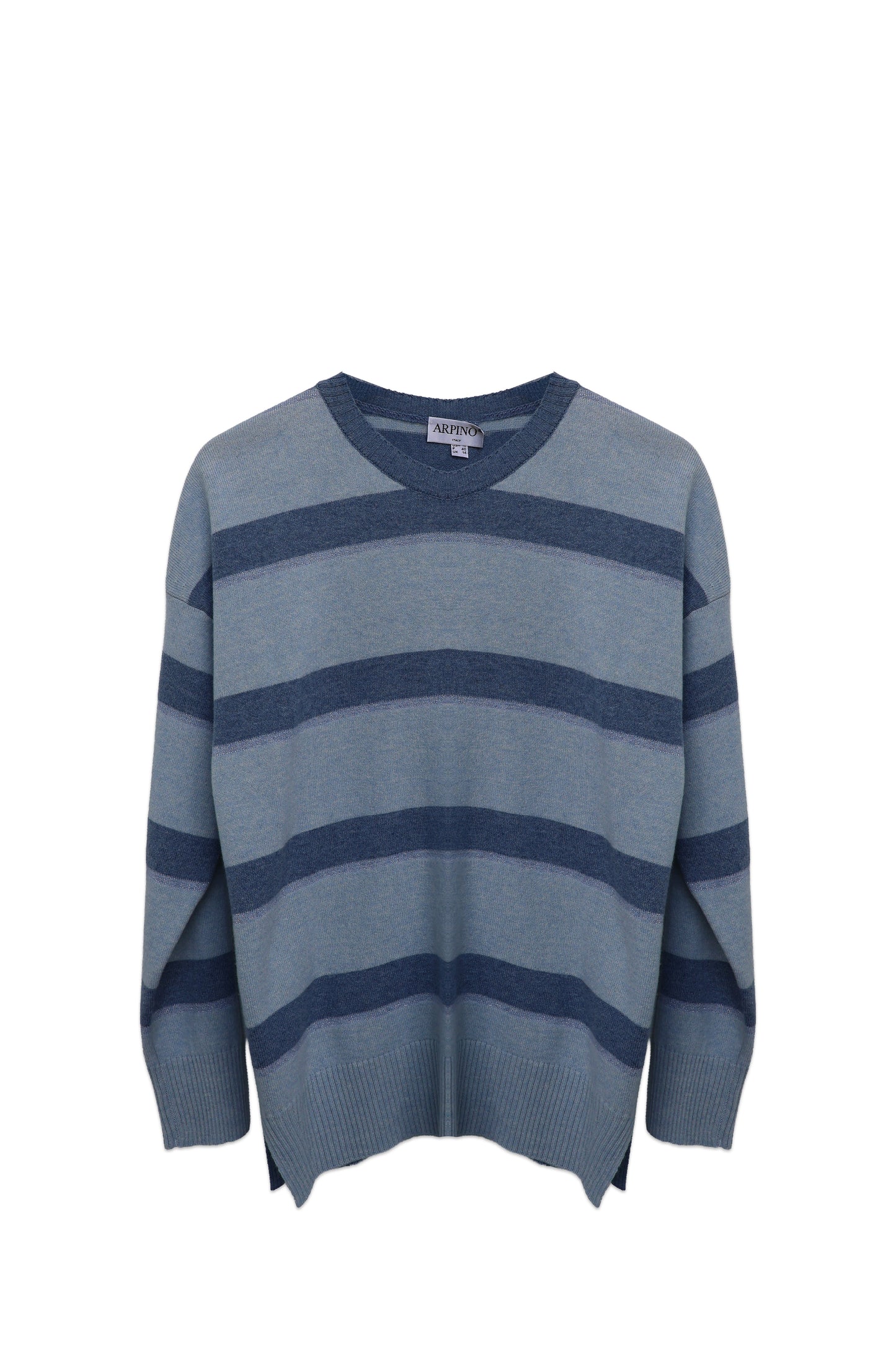 Striped Lightweight Knit Sweater