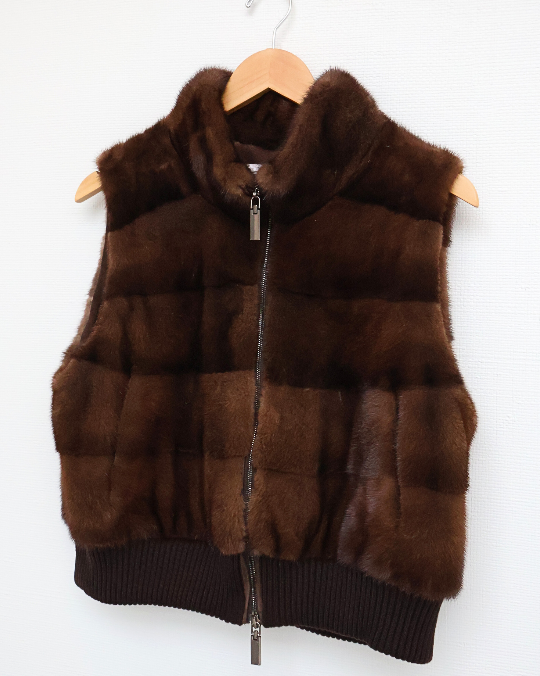 The Cacao Mink Fur Vest