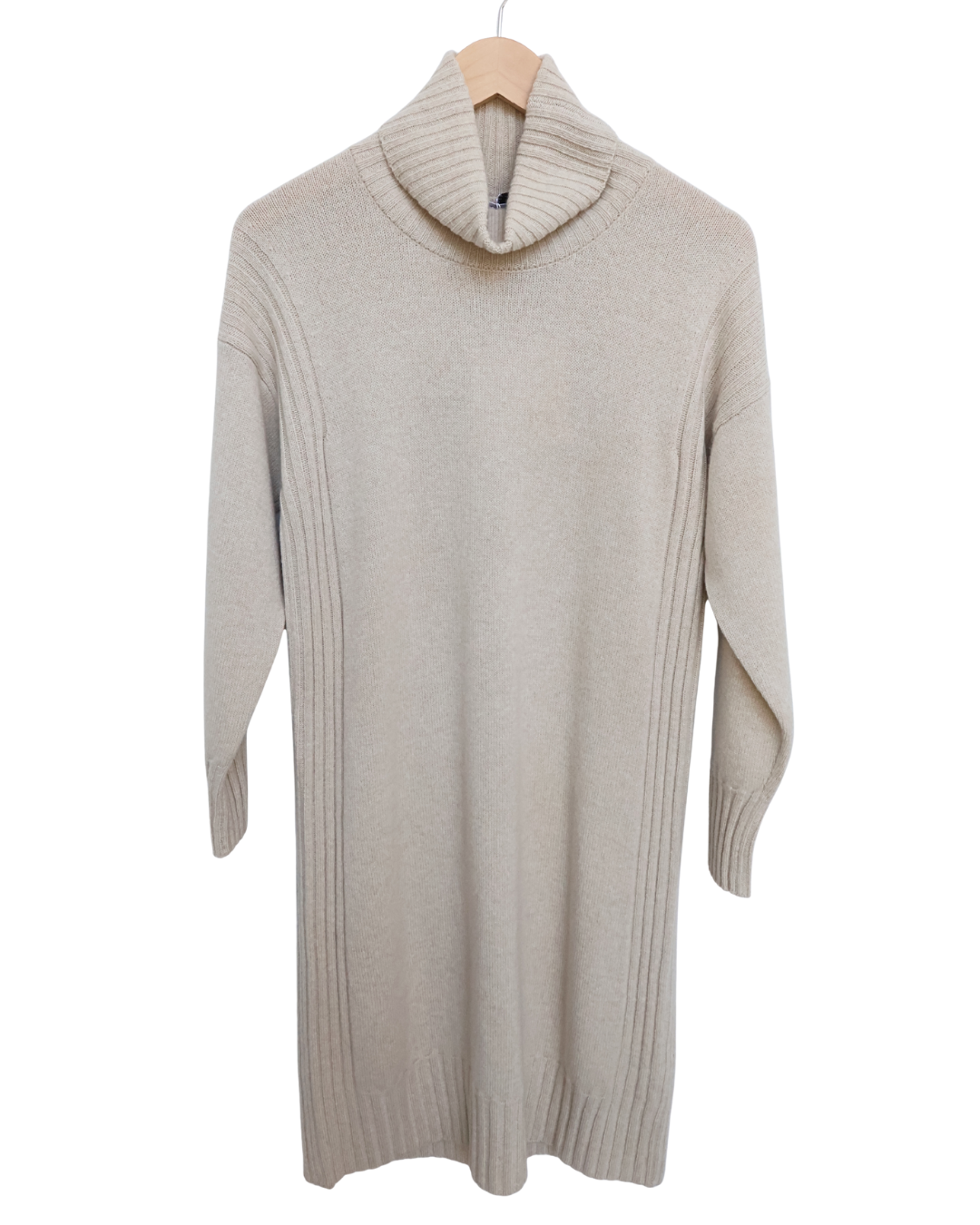 Turtleneck Sweater Dress