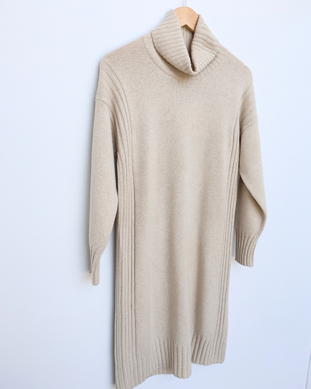 Turtleneck Sweater Dress