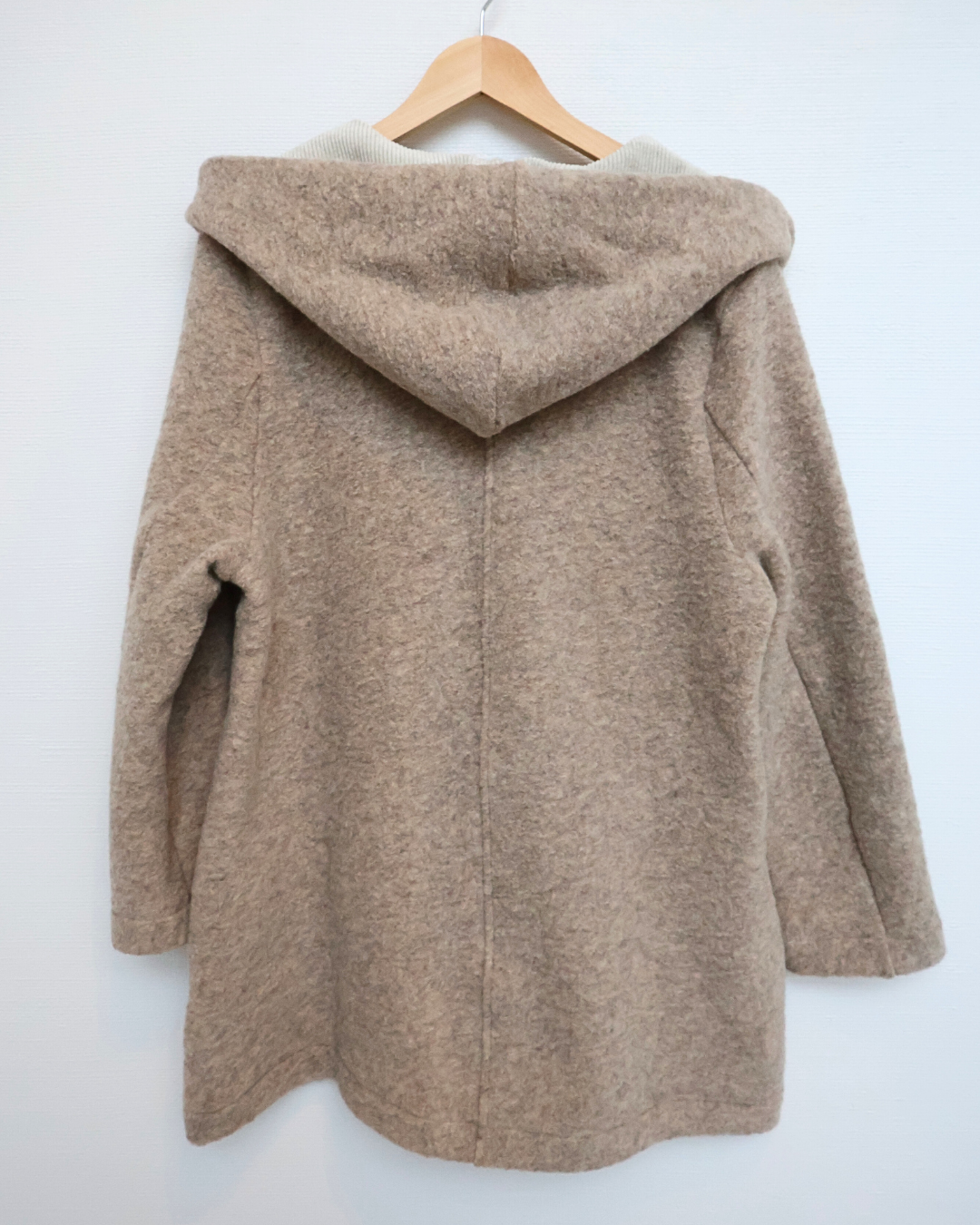 Hooded Cardigan — Oatmeal
