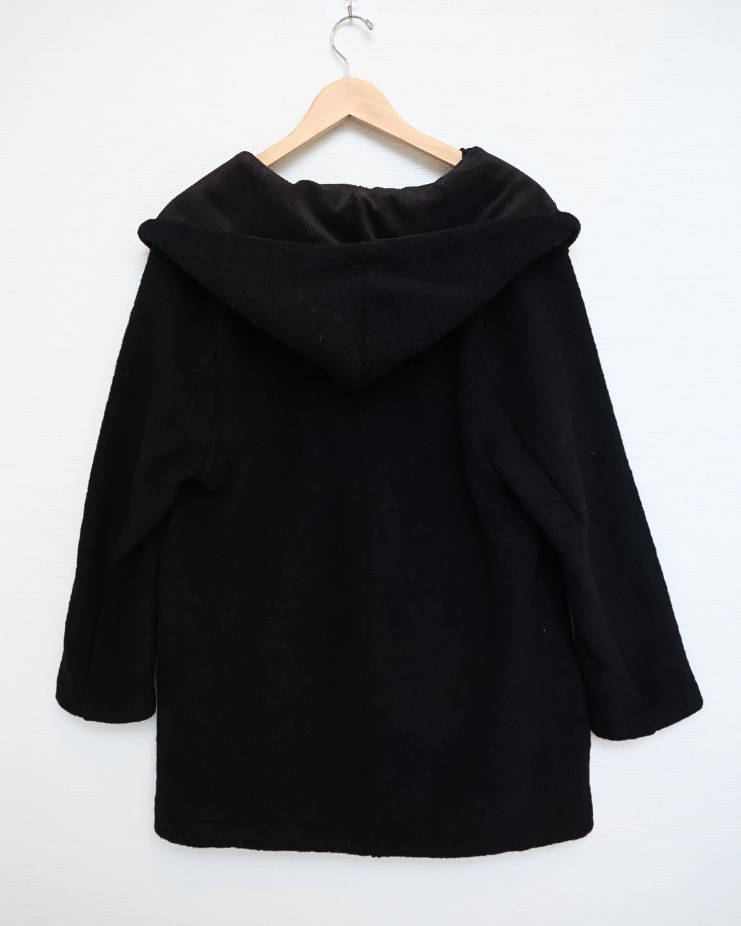 Hooded Cardgian — Black