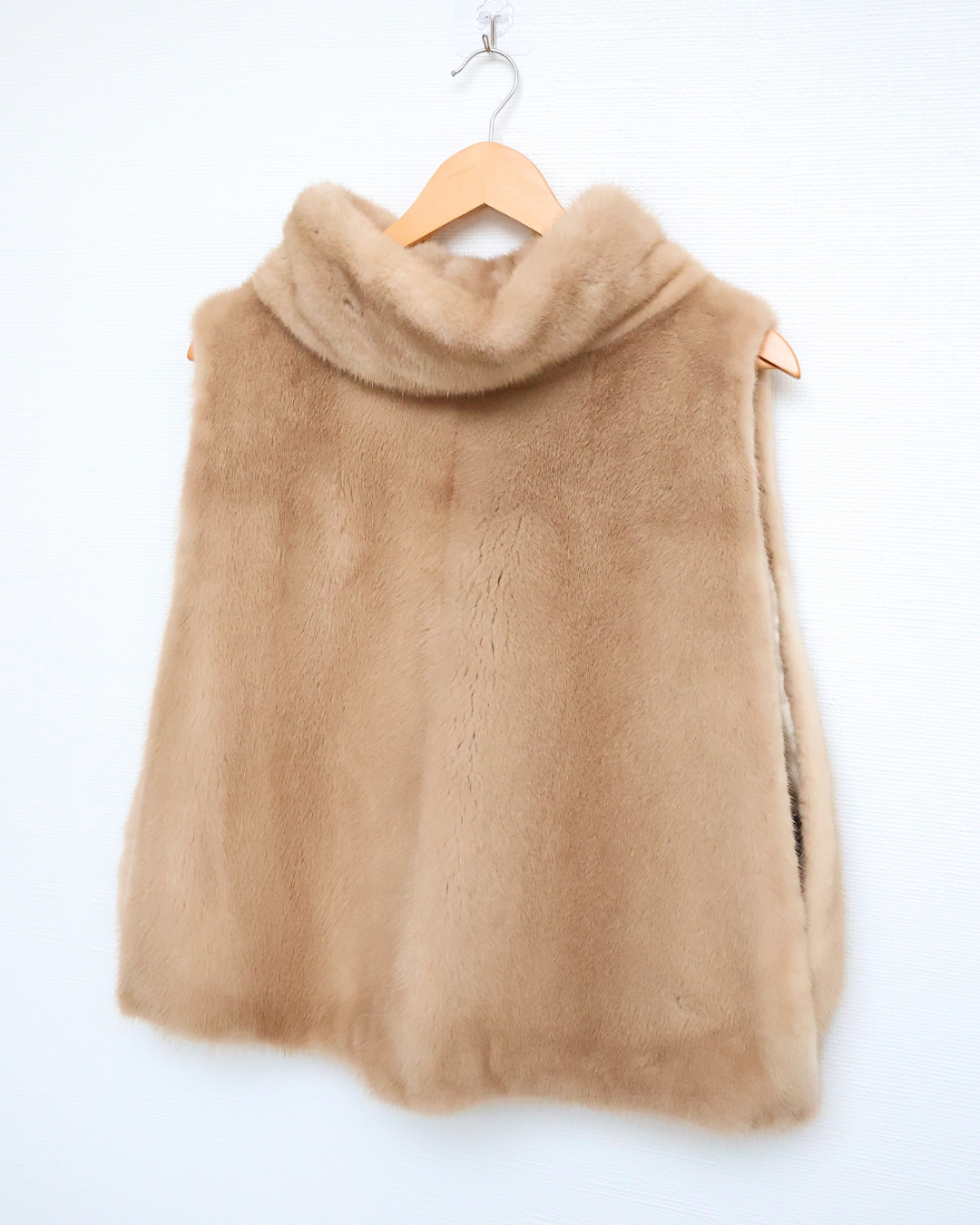 Camel Fur Gilet