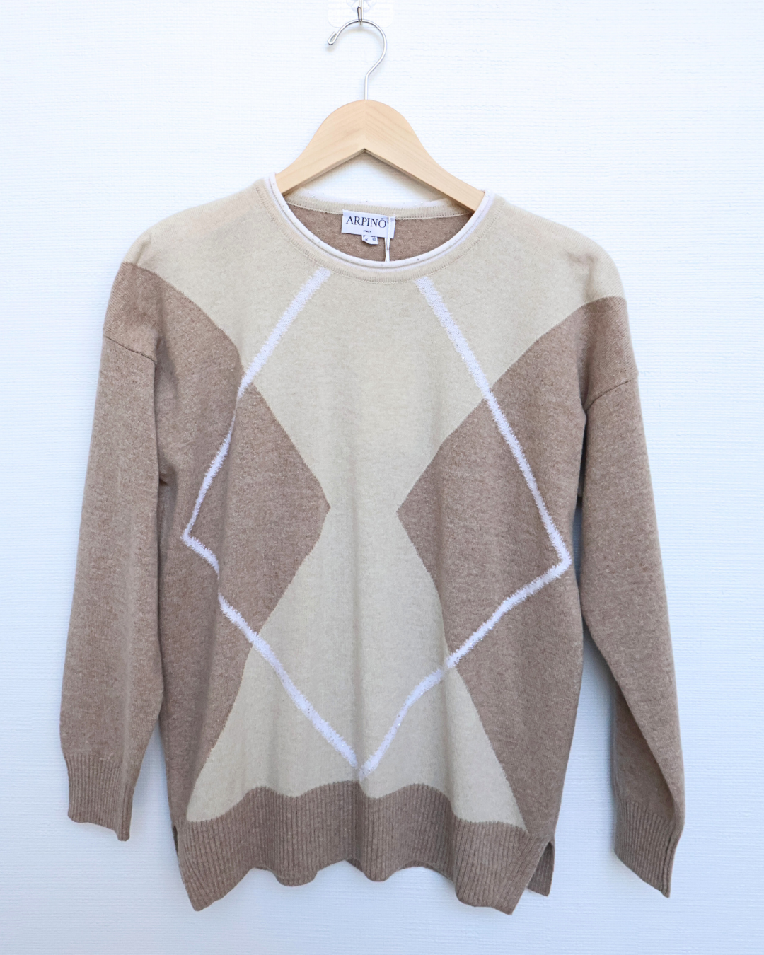 Heritage Argyle Knit Sweater