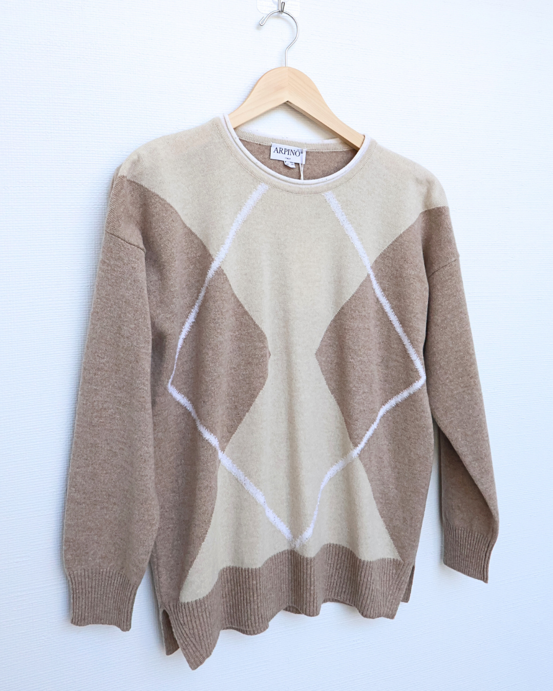 Heritage Argyle Knit Sweater