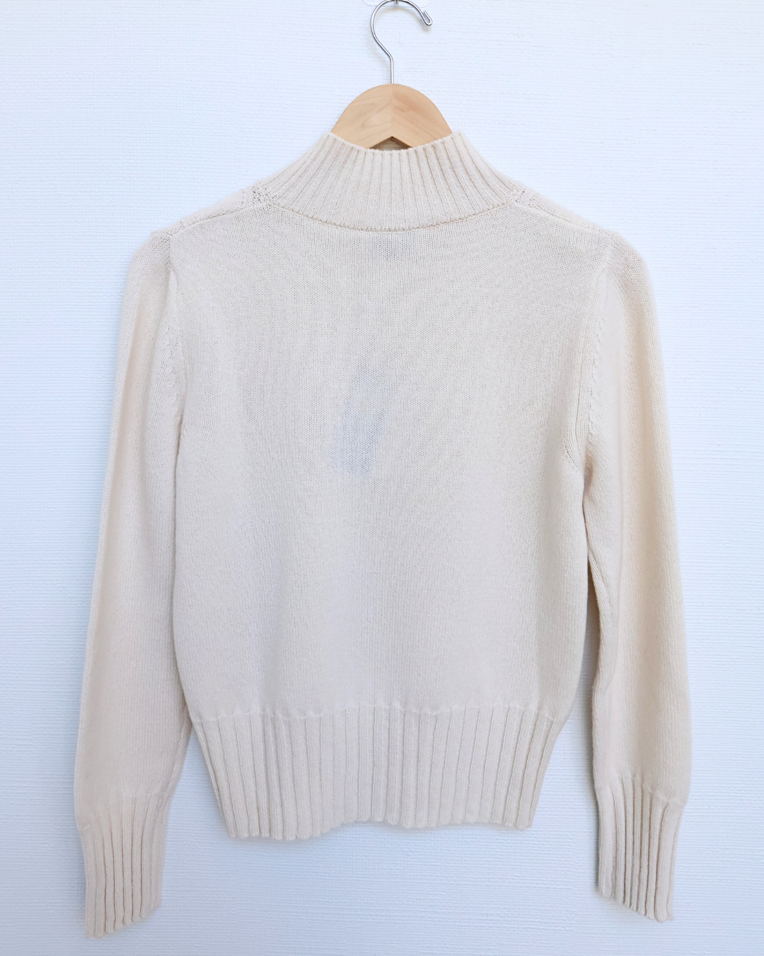 Diamond-Stitch Turtleneck Sweater