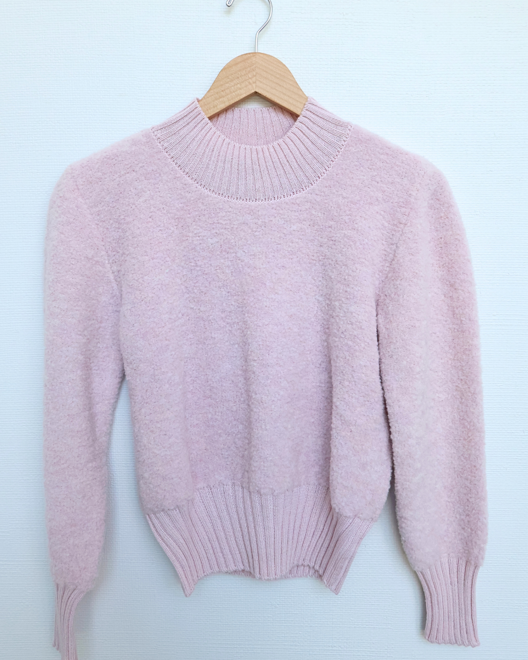 Soft Alpaca-Blend Knit Sweater