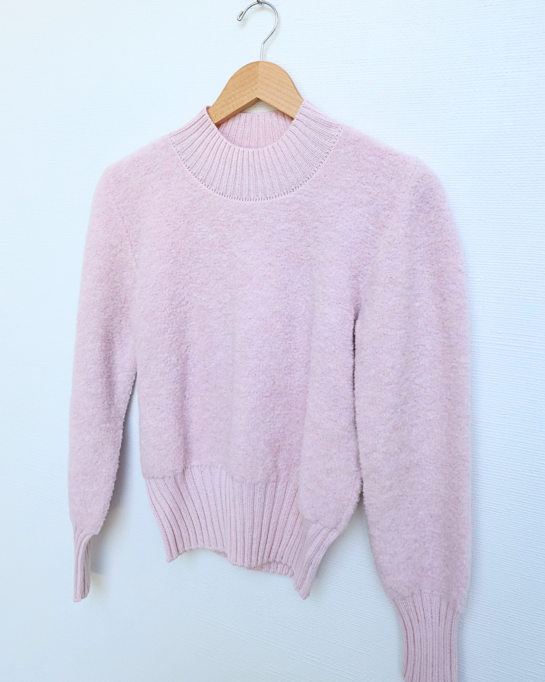 Soft Alpaca-Blend Knit Sweater