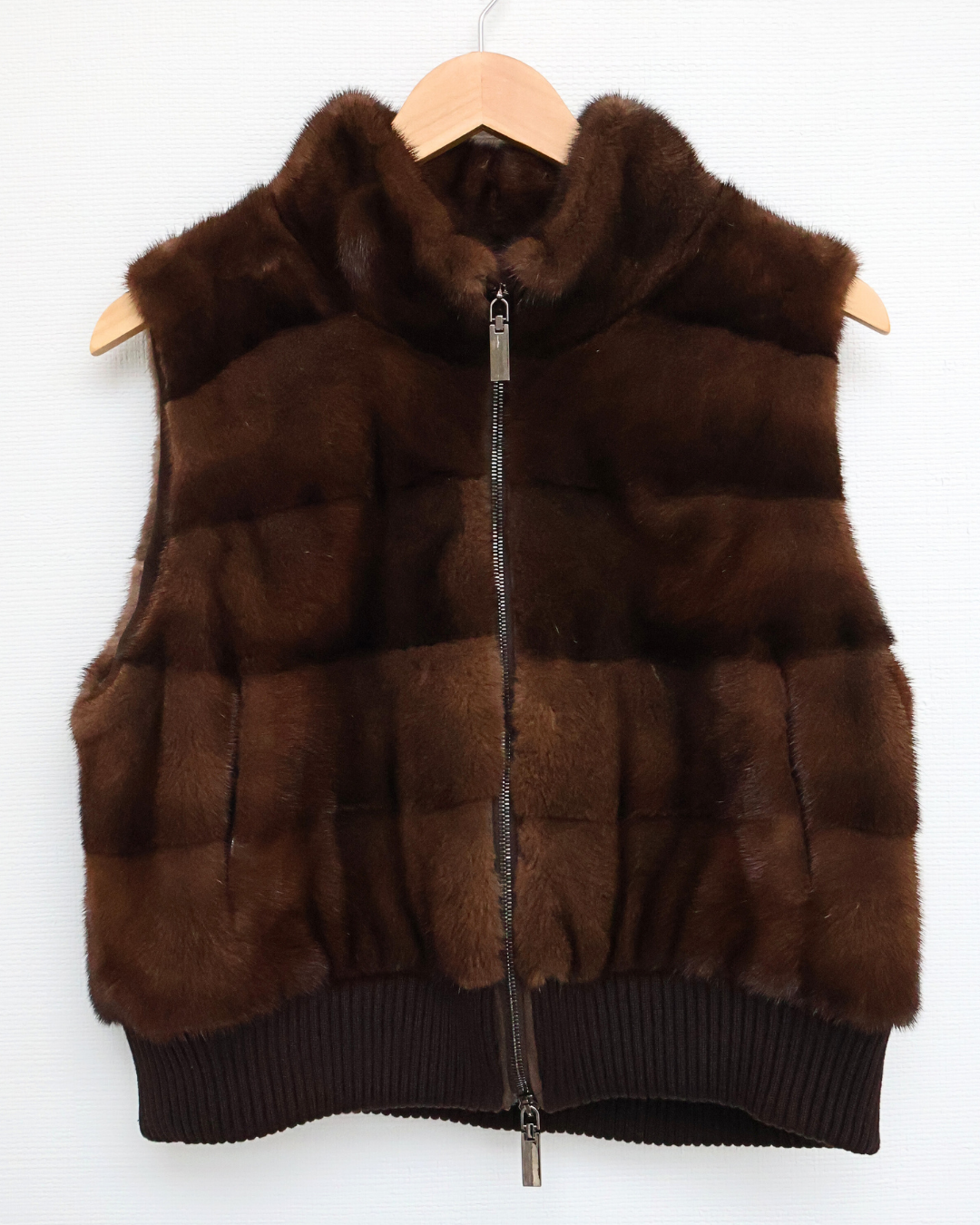 The Cacao Mink Fur Vest