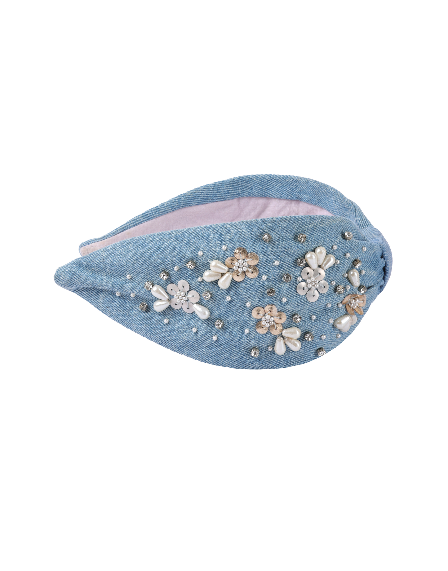 Blue Denim Headband