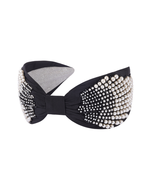Pearl Noir Headband