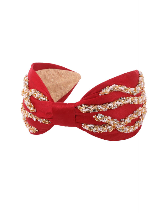 Golden Snakes Headband