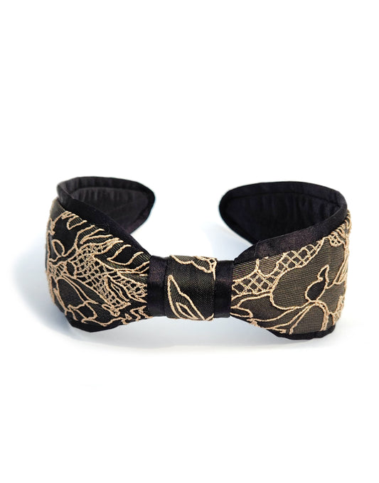 Golden Lace Headband