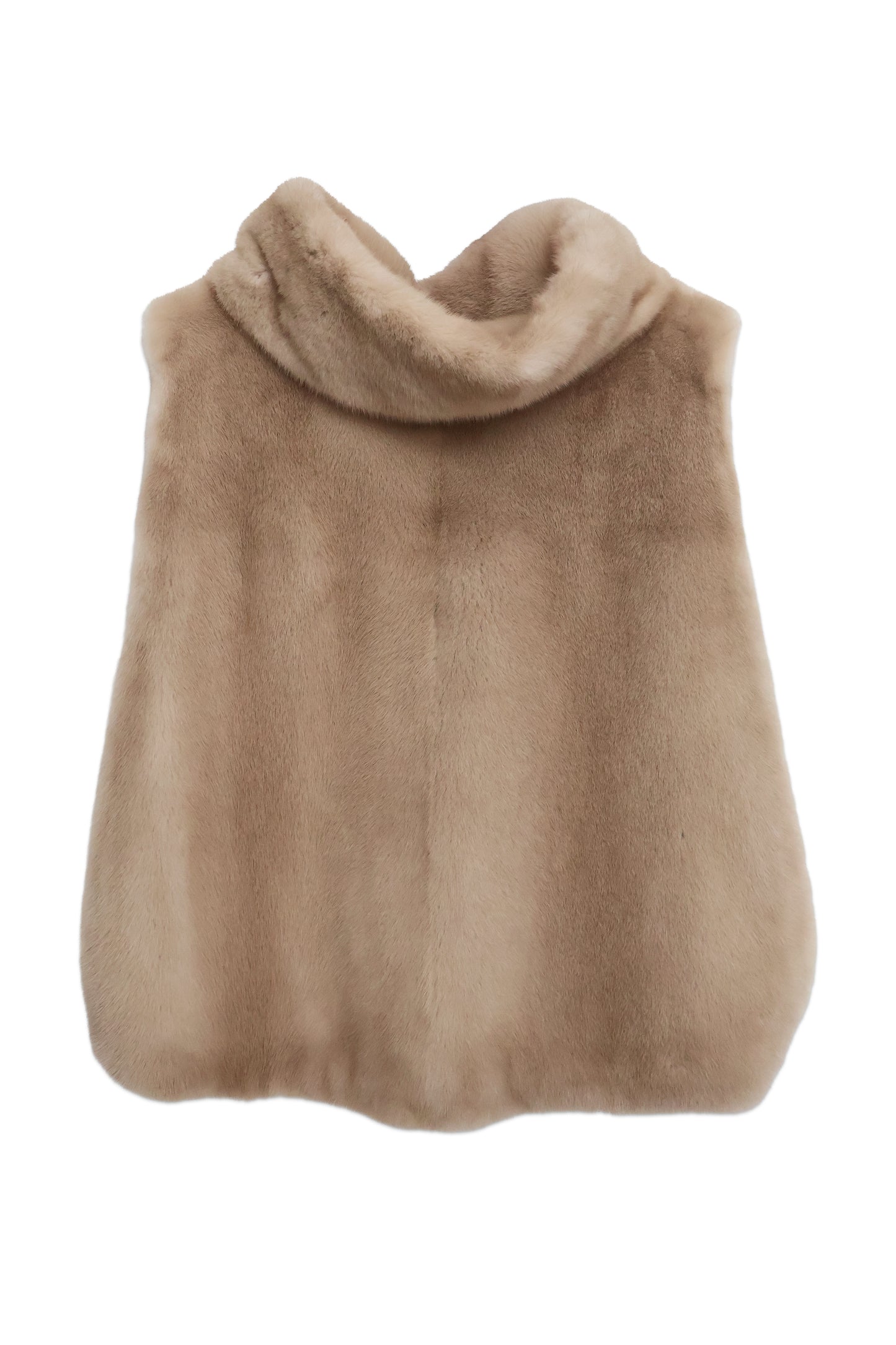 Camel Fur Gilet
