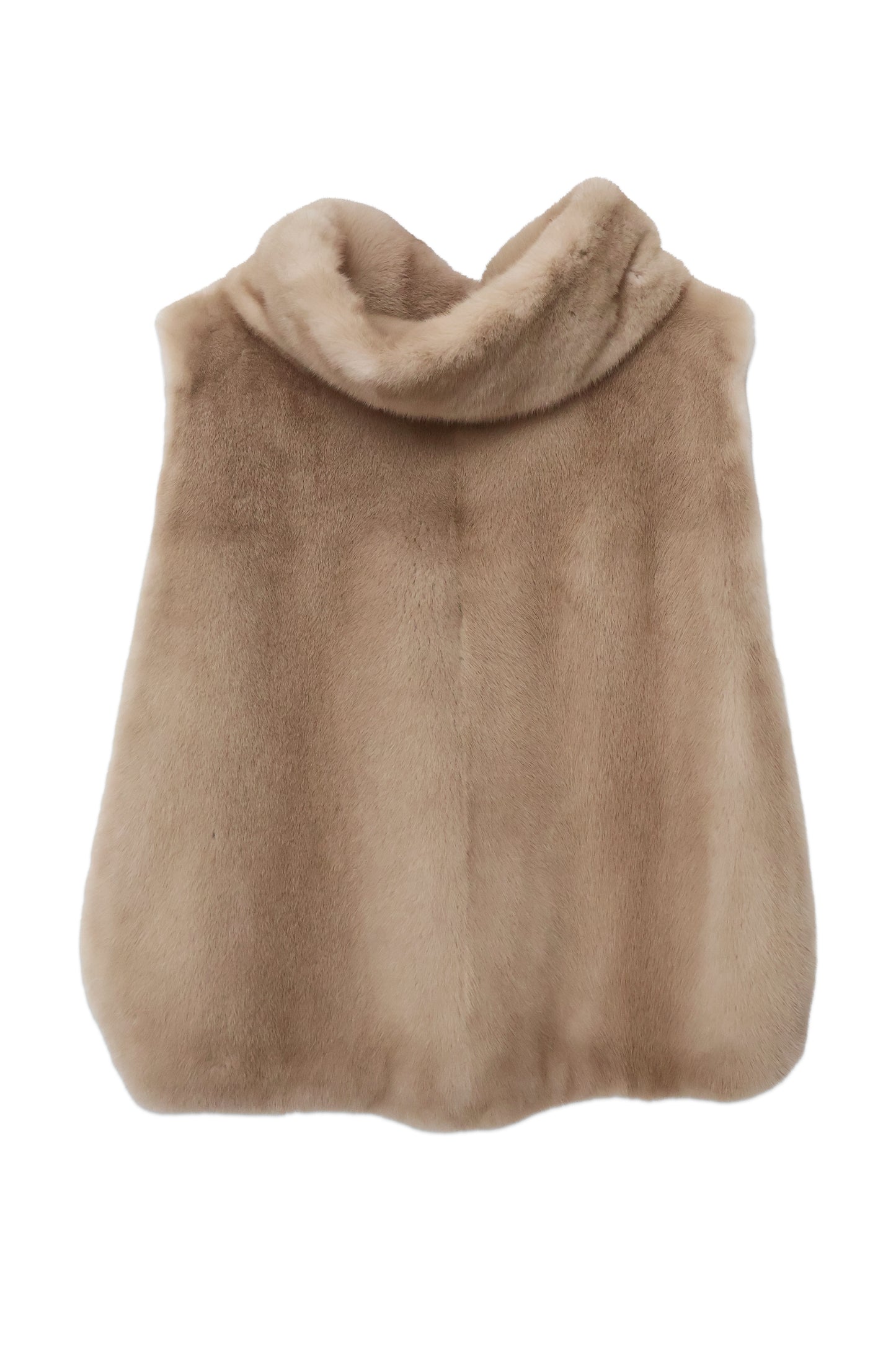 Camel Fur Gilet