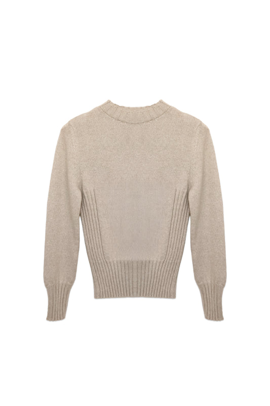 Merino Ribbed Knit Sweater