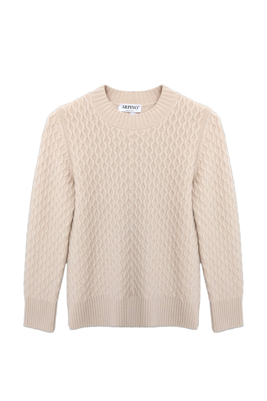 Textured Cashmere Sweater