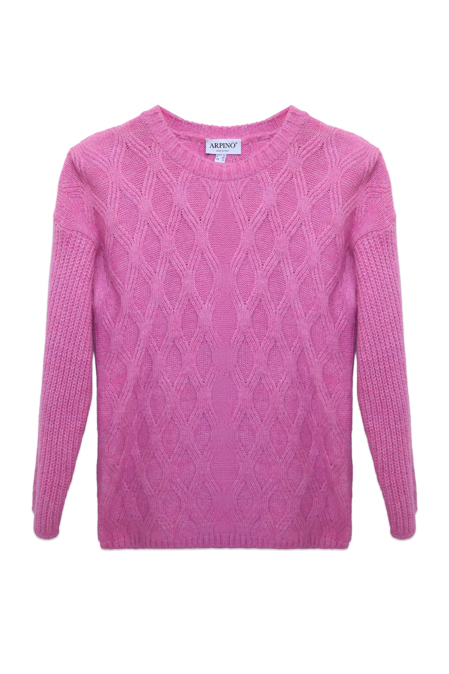 Diamond Weave Knit Sweater
