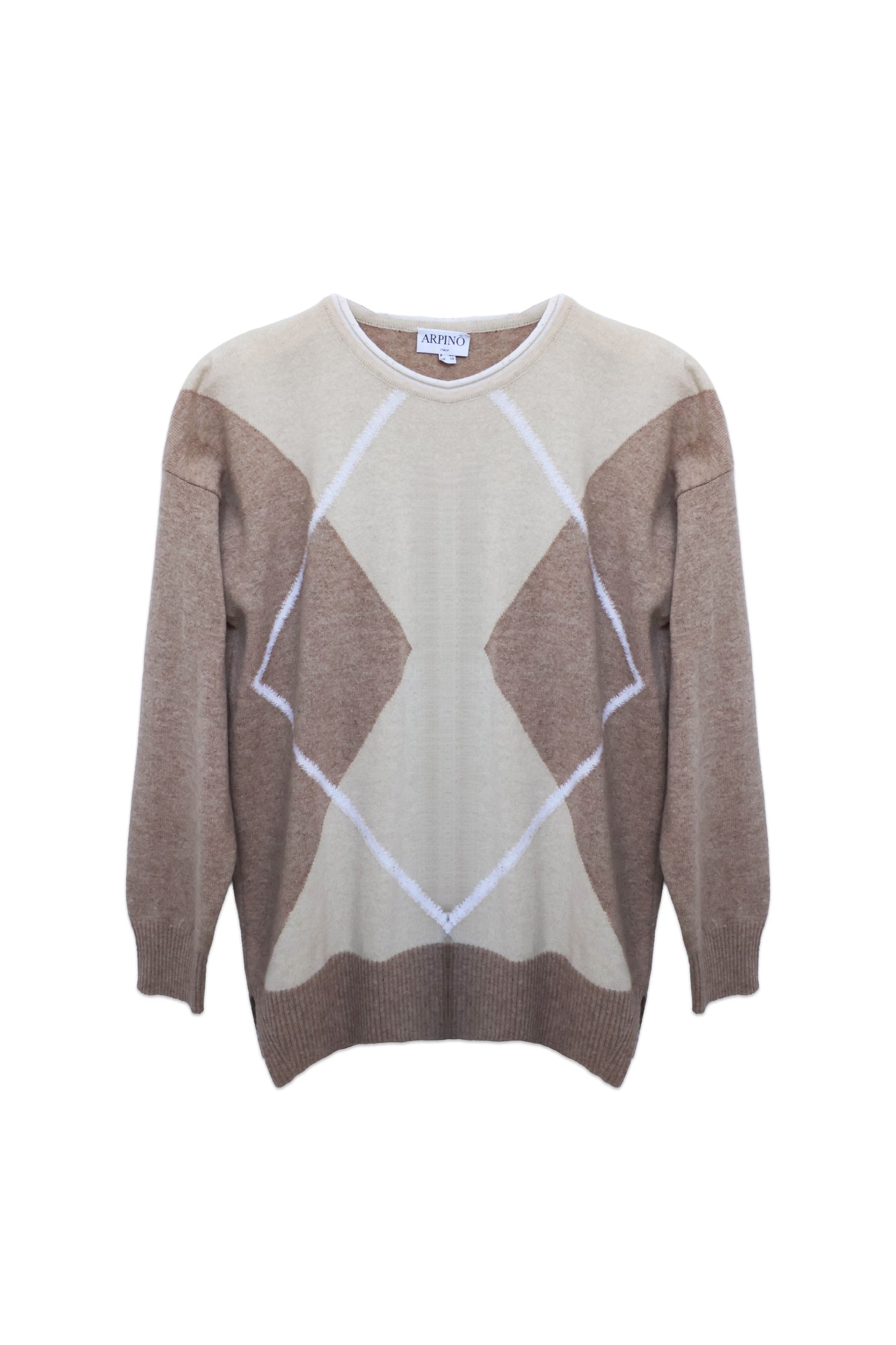 Argyle Knit Sweater