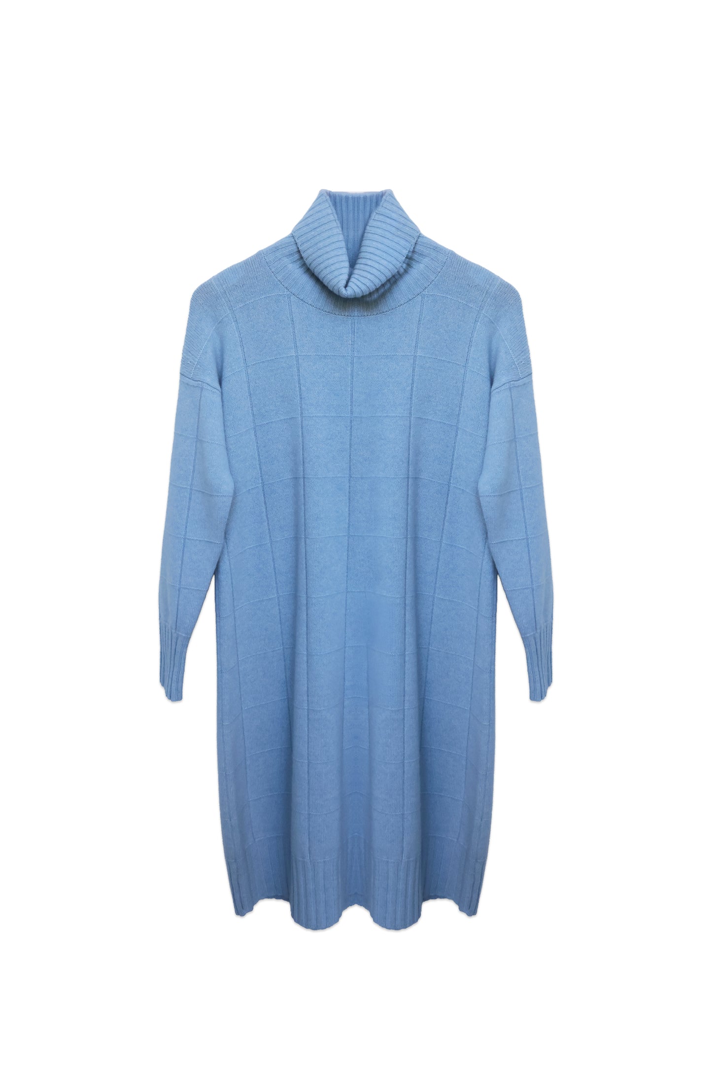 Turtleneck Knit Sweater Dress