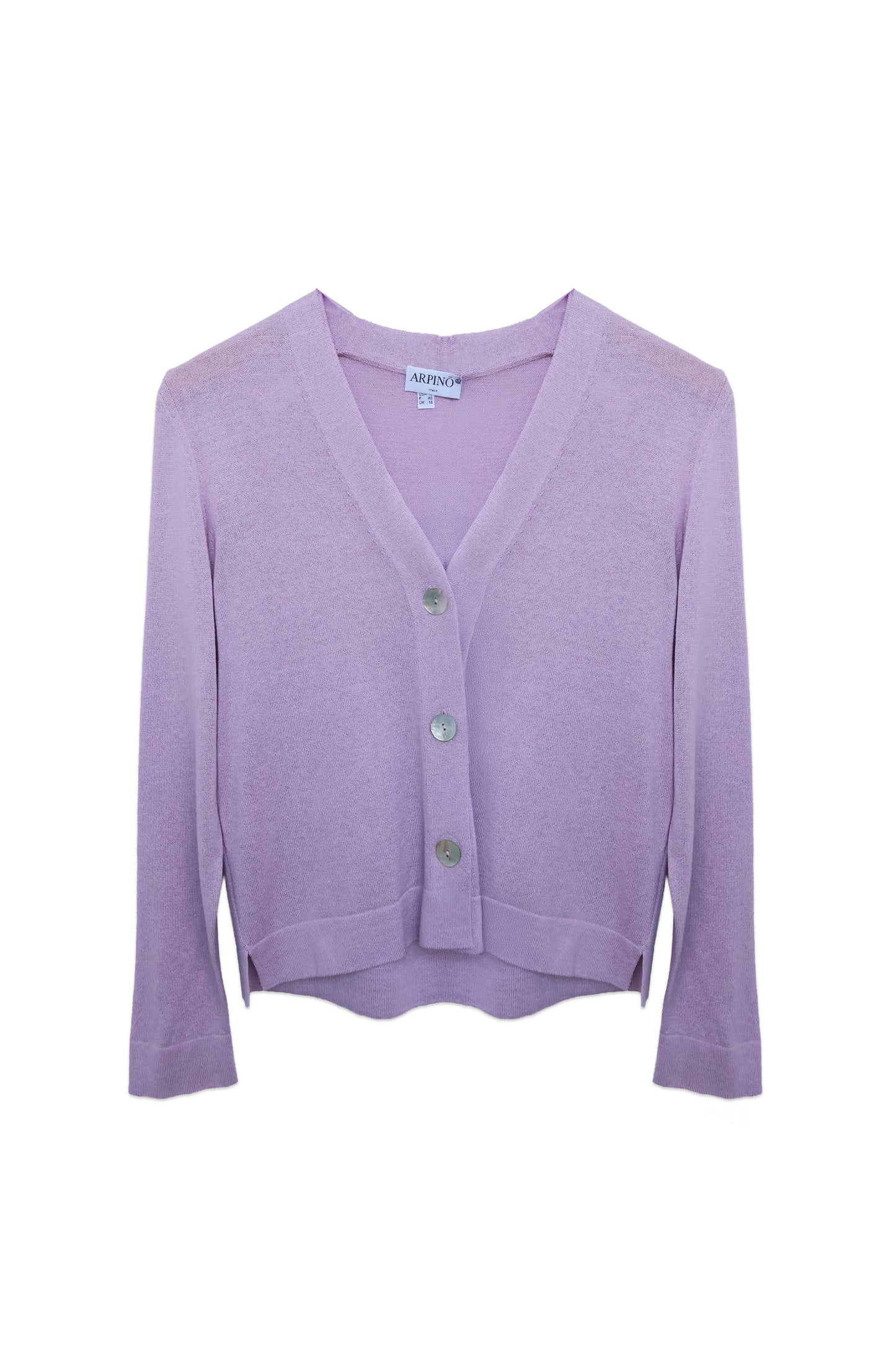 Lightweight V-Neck Cotton Blend Cardigan