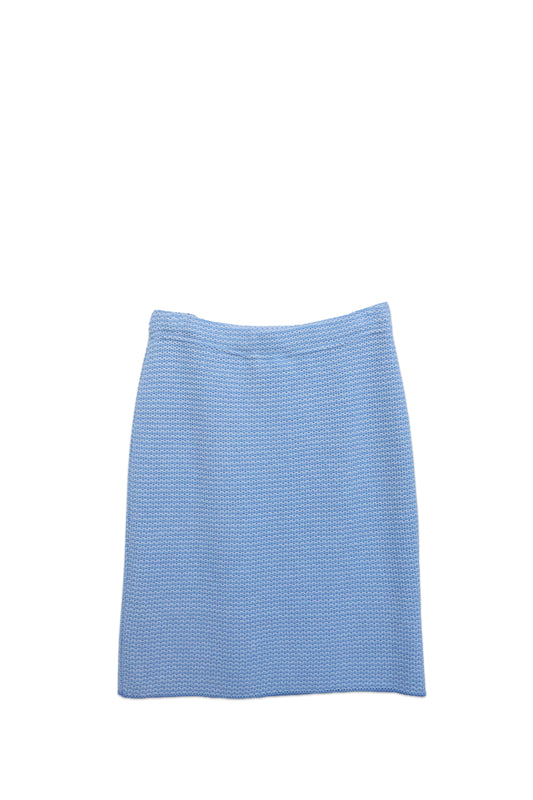 Metallic Thread Knit Skirt