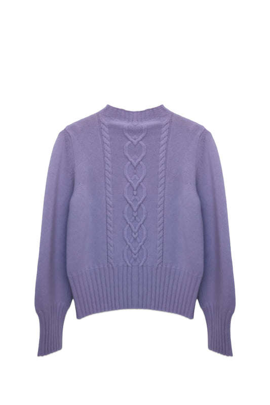 Cable-Knit Cashmere Sweater 