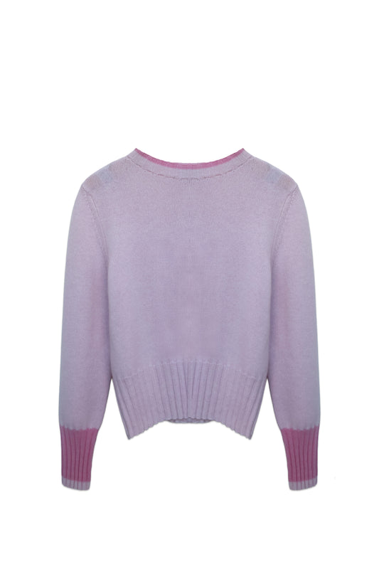 Reversible Button-Detail Cashmere Sweater
